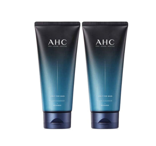 2 x [MEN] AHC Only for Men Foam Cleanser 140ml from Korea by AHC
