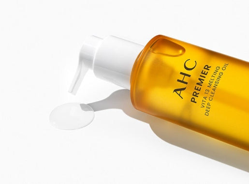 AHC Premier Vita 13 Melting Deep Cleansing Oil + Foam Set (2 Items) from Korea by AHC