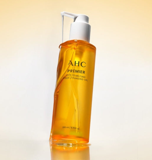 AHC Premier Vita 13 Melting Deep Cleansing Oil + Foam Set (2 Items) from Korea by AHC