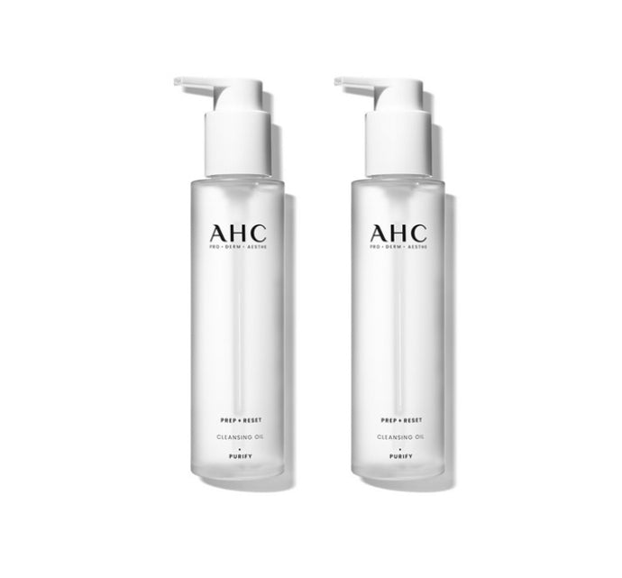 2 x AHC Prep + Reset Cleansing Oil 125ml from Korea by AHC