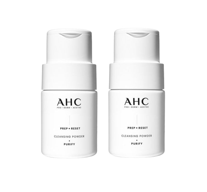 2 x AHC Prep + Reset Cleansing Powder 40g from Korea by AHC