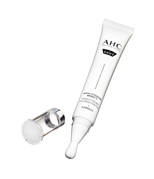 AHC Pro Shot Gluta-Ctivation Bright 3 Intra-Serum + Eye Cream Set (2 Items) from Korea by AHC