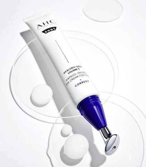 AHC Pro Shot Hyaluro-Deep Volume 5 Capsule-Infused Eye Cream for Face 30ml from Korea by AHC