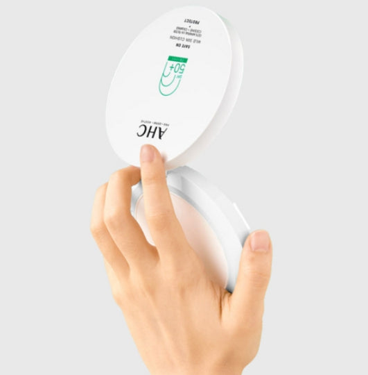 AHC Save On Mild Sun Cushion SPF 50+ PA++++ 25g from Korea by AHC