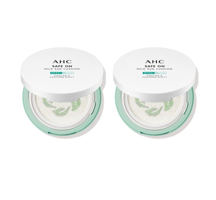2 x AHC Save On Mild Sun Cushion SPF 50+ PA++++ 25g from Korea by AHC