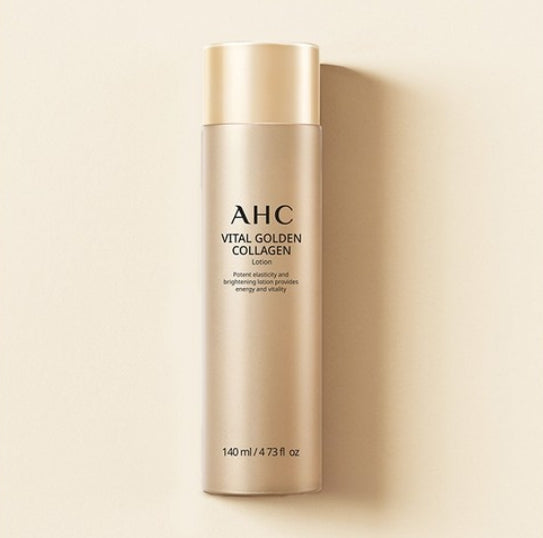 AHC Vital Golden Collagen Lotion 140ml from Korea by AHC