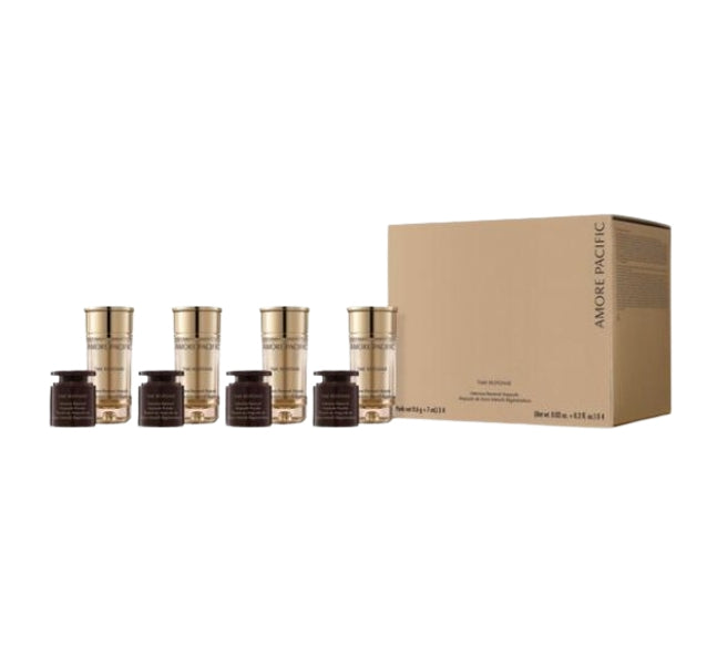 AMORE PACIFIC Time Response Intensive Renewal Ampoule Set, (7ml + 0.6g) x 4ea from Korea by AMORE PACIFIC