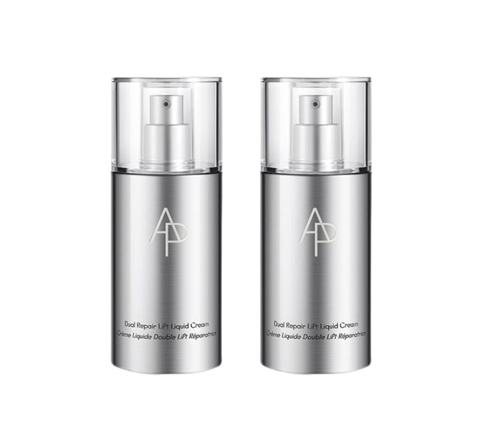 2 x AP BEAUTY M.D. Dual Repair Lift Liquid Cream 120ml from Korea + Samples(2 Items) by AP BEAUTY