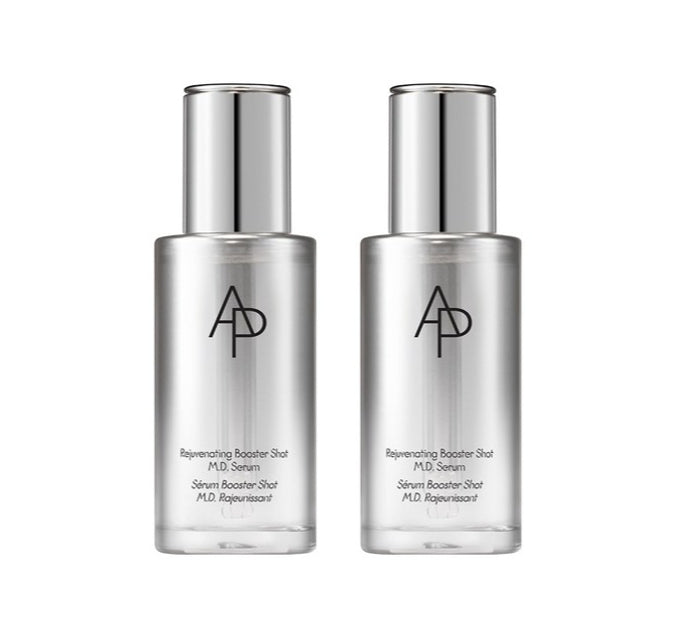 2 x AP BEAUTY Rejuvenating Booster Shot M.D. Serum 30ml + Samples(2 Items) from Korea