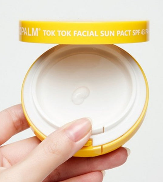 ATOPALM Tok Tok Facial Sun Pact 15g SPF43 PA+++ מקוריאה