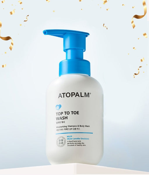 ATOPALM Top To Toe Wash Set (3 Items) from Korea