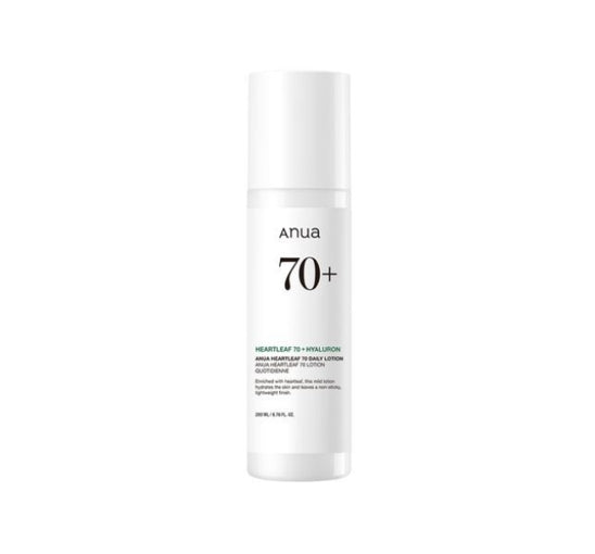 Anua Heartleaf 70 Daily Lotion 200ml from Korea by Anua