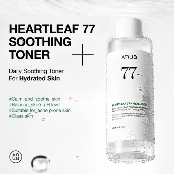Anua Heartleaf 77 Soothing Toner 350ml from Korea by Anua