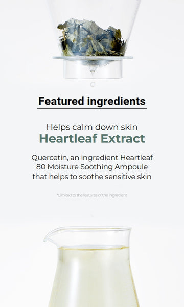 Anua Heartleaf 80 Moisture Soothing Ampoule 30ml from Korea by Anua