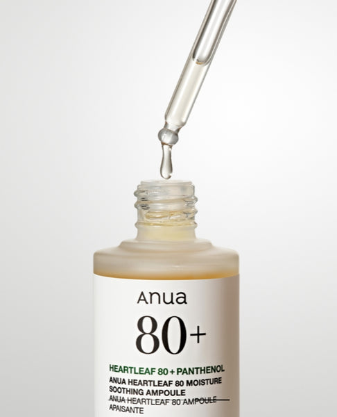 Anua Heartleaf 77 Soothing Toner 250ml + Heartleaf 80 Moisture Soothing Ampoule 30ml from Korea by Anua