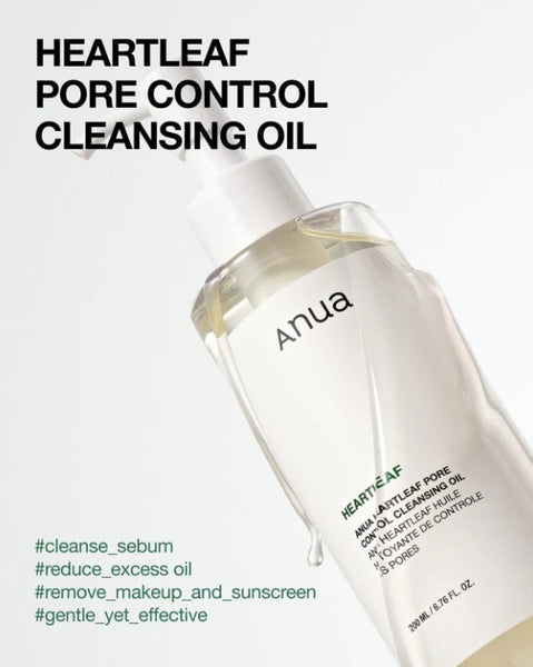 Anua Heartleaf Pore Control Cleansing Oil 200ml from Korea by Anua