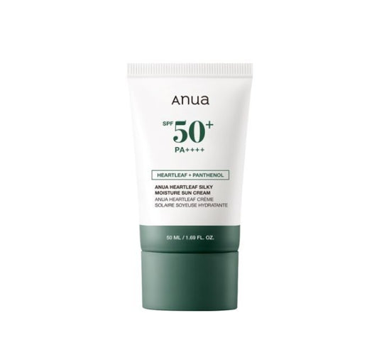 Anua Heartleaf Silky Moisture Sun Cream 50ml from Korea by Anua