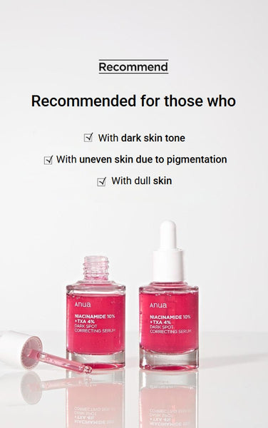 Anua Niacinamide 10% +TXA 4% Dark Spot Correcting Serum 30ml from Korea by Anua