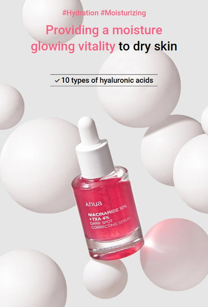 Anua Niacinamide 10% +TXA 4% Dark Spot Correcting Serum 30ml from Korea by Anua