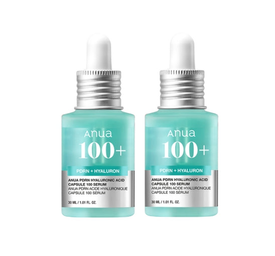 2 X Anua PDRN Hyaluronic Acid Capsule 100 Serum 30ml from Korea by Anua