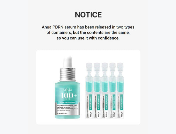 Anua PDRN Hyaluronic Capsule 100 Serum (1 ml X 10 ea) from Korea by Anua