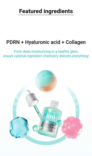 Anua PDRN Hyaluronic Capsule 100 Serum (1 ml X 10 ea) from Korea by Anua