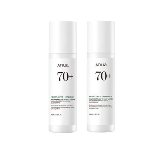 2 X Anua Heartleaf 70 Daily Lotion 200ml from Korea by Anua