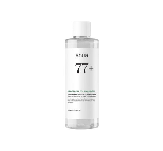 Anua Heartleaf 77 Soothing Toner 350ml + Heartleaf 70 Daily Relief Lotion 200ml from Korea by Anua
