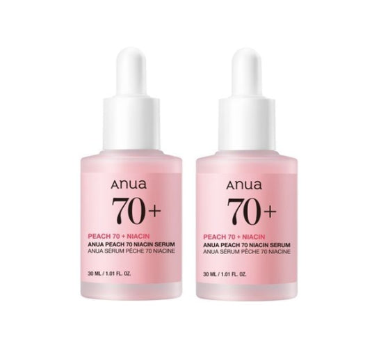 2 X Anua Peach 70 Niacin Serum 30ml from Korea by Anua