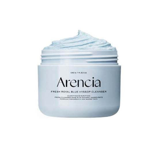 Arencia Blue Hyssop Rice Mochi Cleanser 120g from Korea by Arencia
