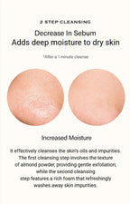 2 X Arencia Blue Hyssop Rice Mochi Cleanser 120g from Korea by Arencia