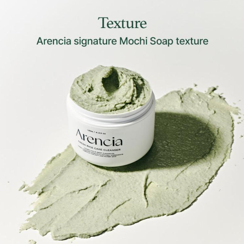 2 X Arencia Fresh Green Rice Mochi Cleanser 120g from Korea by Arencia