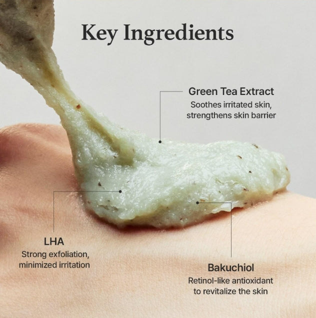 Arencia Green Tea LHA Deep Pore Rice Cake Cleanser 150g from Korea by Arencia