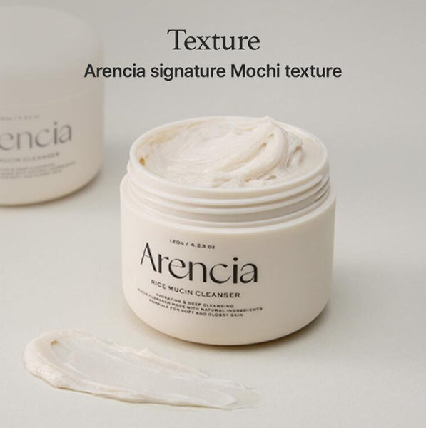 Arencia Rice Mucin Cleanser 120g from Korea by Arencia