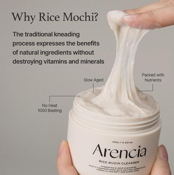Arencia Rice Mucin Cleanser 120g from Korea by Arencia