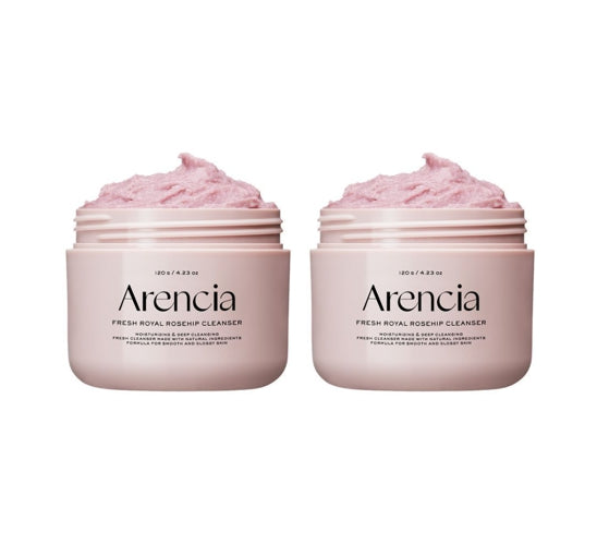 2 X Arencia Rosehip Rice Mochi Cleanser 120g from Korea by Arencia