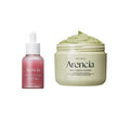 Arencia Fresh Green Rice Mochi Cleanser 120g + Red Smoothie Serum 8 30ml from Korea by Arencia