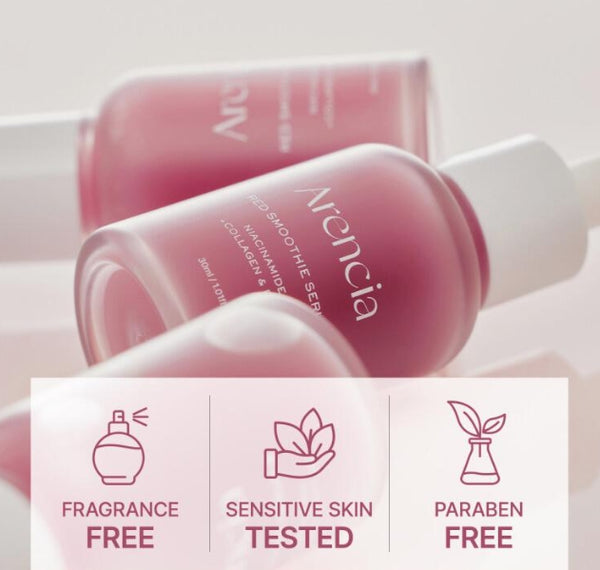 Arencia Rosehip Rice Mochi Cleanser 120g + Red Smoothie Serum 8 30ml from Korea by Arencia