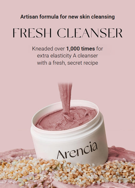 Arencia Fresh Green Rice Mochi Cleanser 120g + Rosehip Rice Mochi Cleanser 120g + Blue Hyssop Rice Mochi Cleanser 120g from Korea by Arencia
