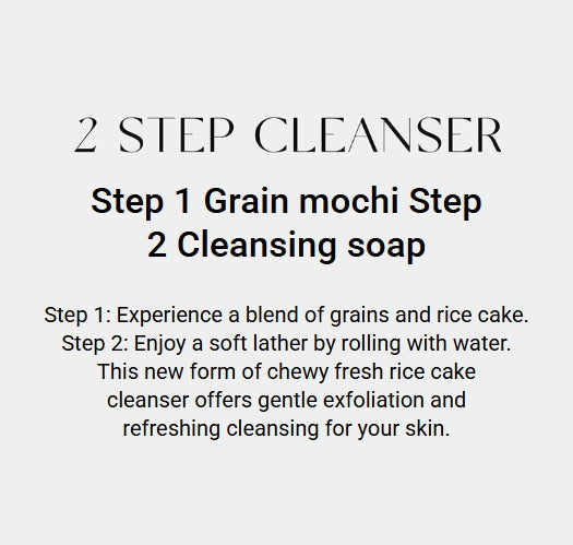 Arencia Fresh Green Rice Mochi Cleanser 120g + Rosehip Rice Mochi Cleanser 120g + Blue Hyssop Rice Mochi Cleanser 120g from Korea by Arencia