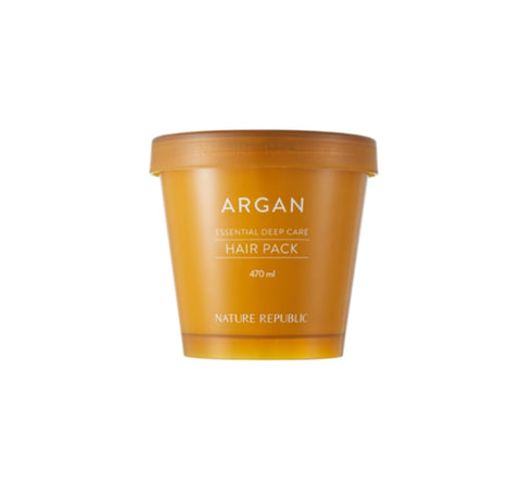 NATURE REPUBLIC Argan Essential Deep Care Hair Pack 470mll from Korea by NATURE REPUBLIC