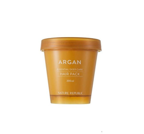 NATURE REPUBLIC Argan Essential Deep Care Hair Pack 200mll from Korea by NATURE REPUBLIC