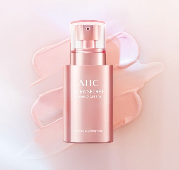 2 x AHC Aura Secret Tone Up Cream Set (2 Items, 50g+30g) SPF30 PA++ from Korea by AHC