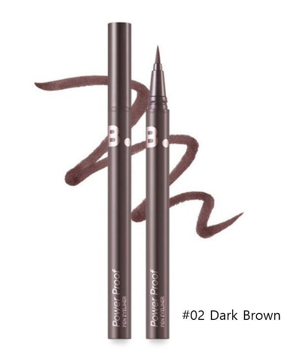 BANILA CO B. by BANILA Power Proof Pen Eyeliner 0.4g, 4 Colours from Korea