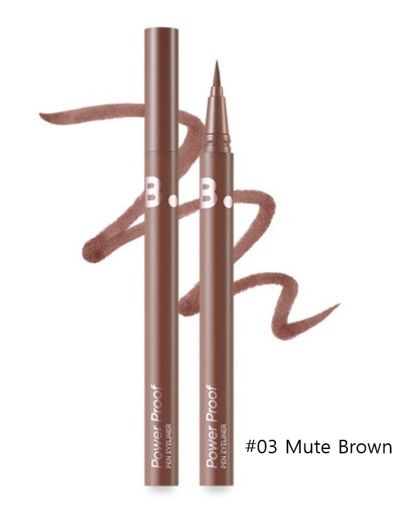 BANILA CO B. by BANILA Power Proof Pen Eyeliner 0.4g, 4 Colours from Korea