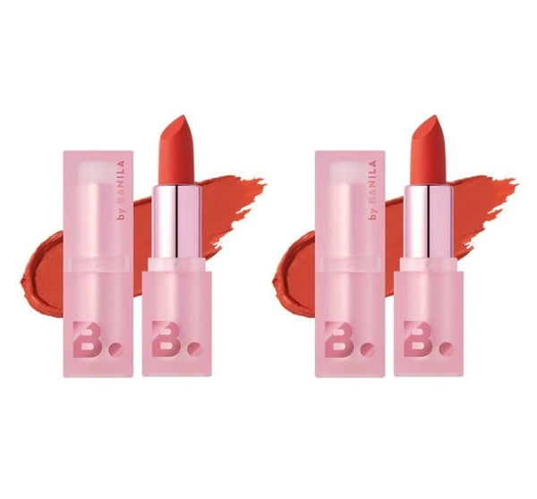 2 x BANILA CO B. by Banila Velvet Blurred Veil Lipstick 3.7g, 8 Colours from Korea