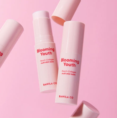 BANILA CO Blooming Youth Peach Collagen Multi Moisture Stick Balm 10.5g from Korea by BANILA CO