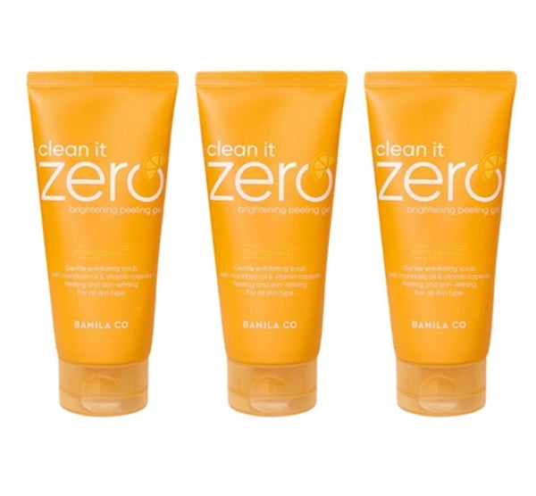 3 x BANILA CO Clean it Zero Brightening Peeling Gel 120ml from Korea by BANILA CO