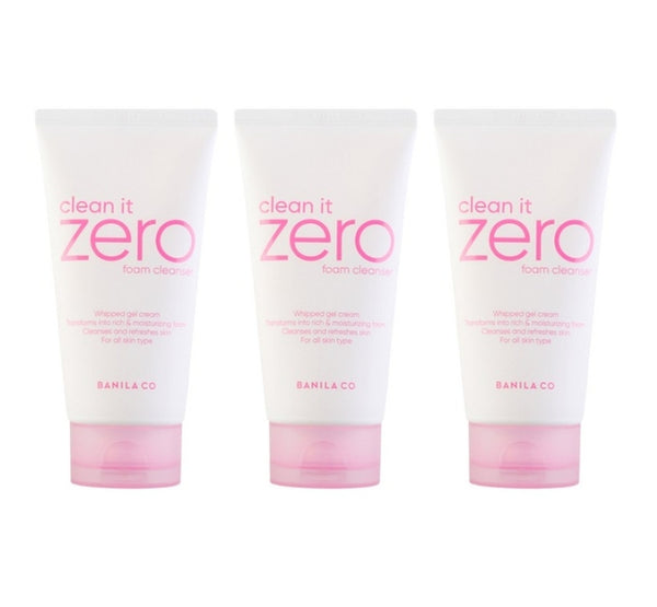 3 x BANILA CO Clean it Zero Foam Cleanser 150ml from Korea by BANILA CO