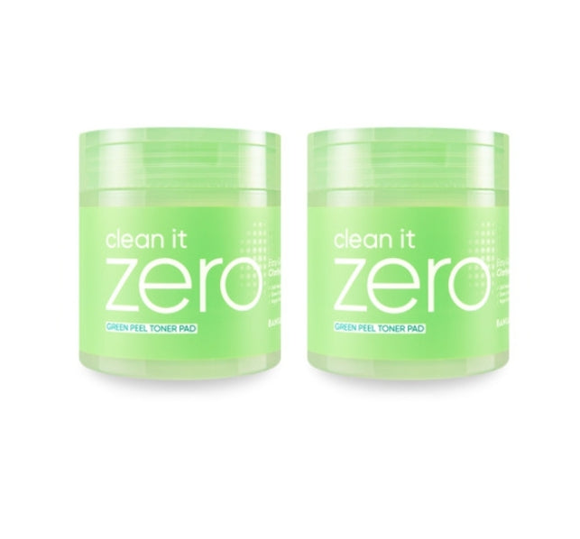 2 x BANILA CO Clean it Zero Green Feel Toner Pad 200ml (70ea) from Korea